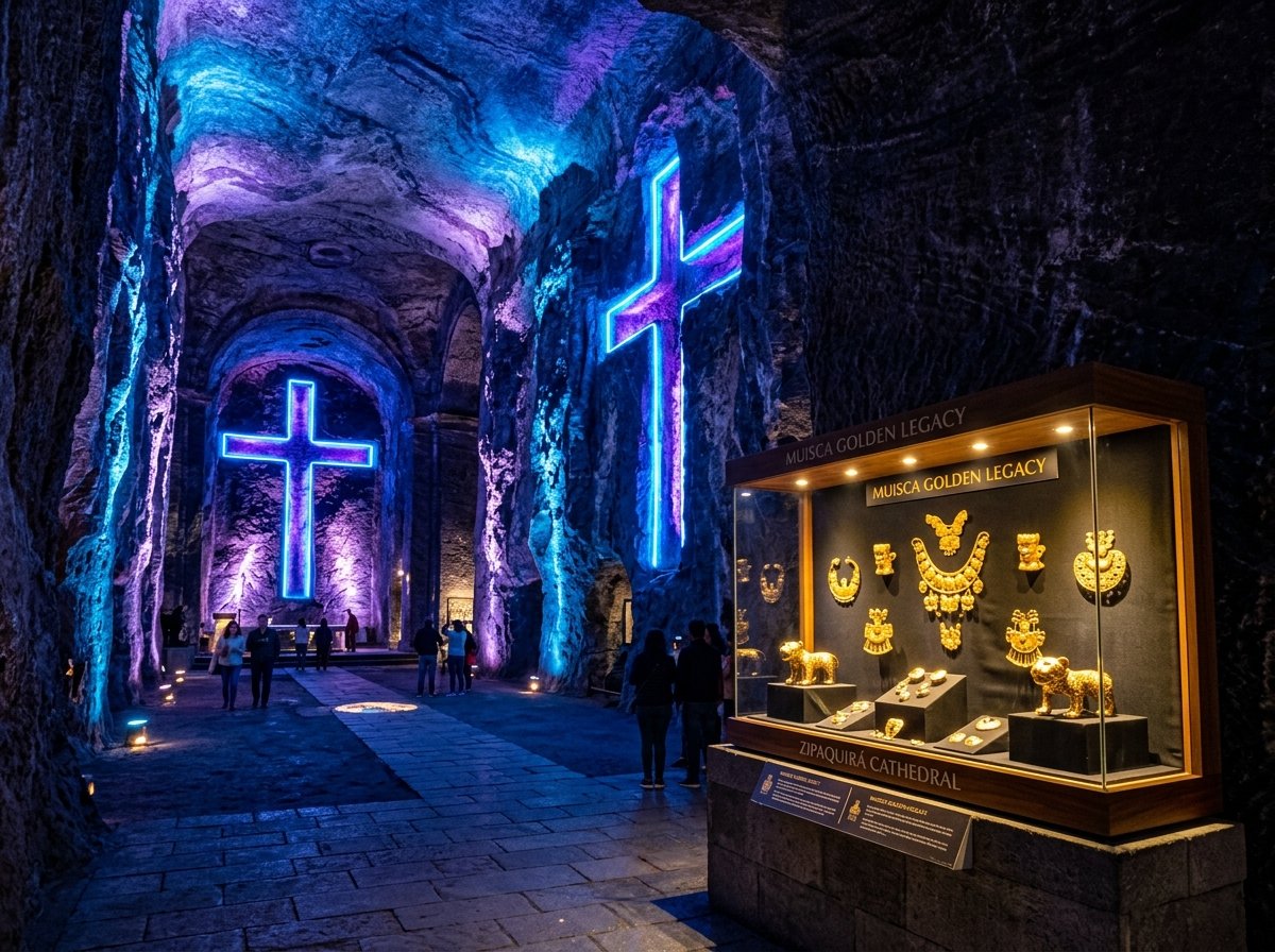 Bogotá, Zipaquirá y Patrimonio Arqueológico Muisca
