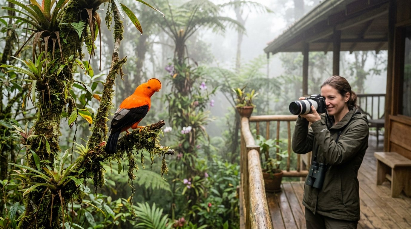 Ascenso a la Cordillera de Chámeza y Aviturismo en Bosque de Niebla